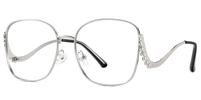 Square Silver Frame