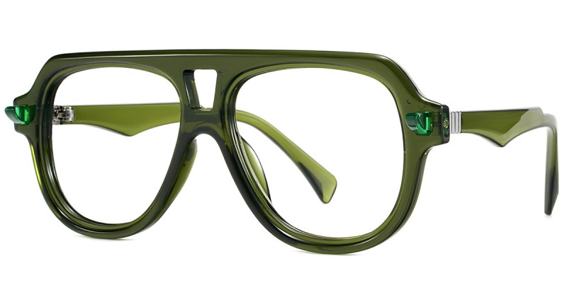 Aviator Green Frame