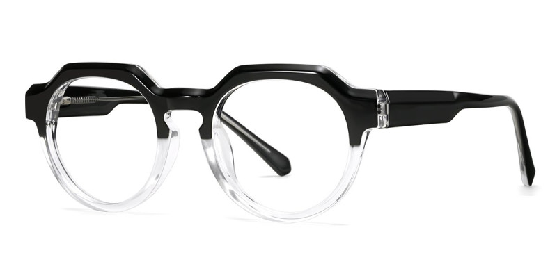 Round Clear Frame