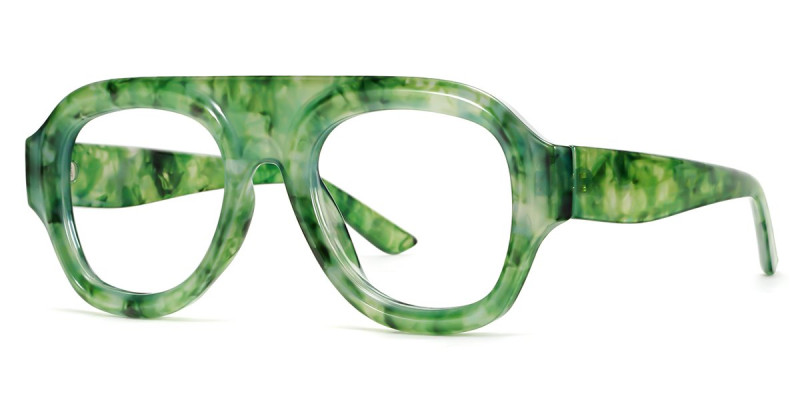 Aviator Green Frame