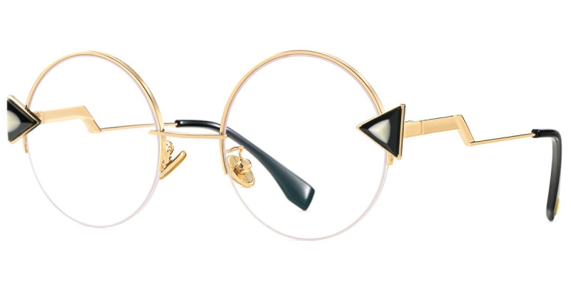Round Black Frame