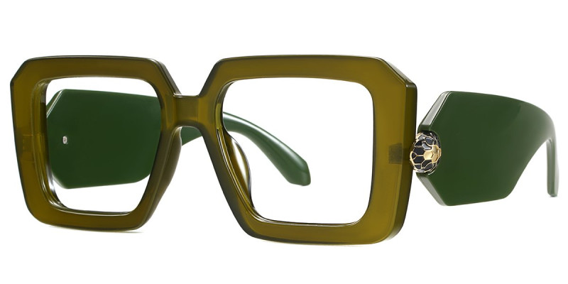 Square Green Frame