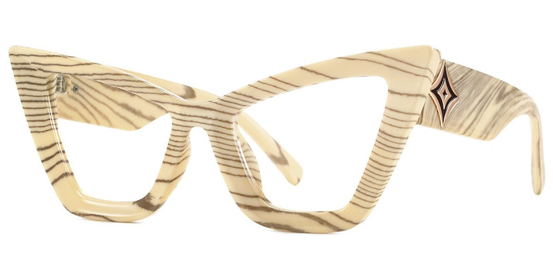 Cateye White Frame