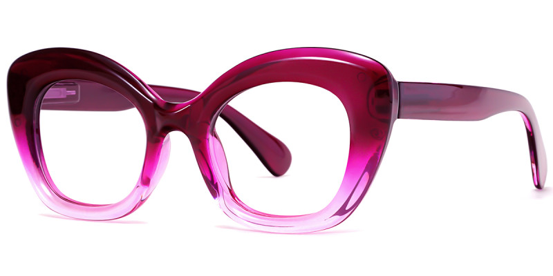 Cateye Purple Frame