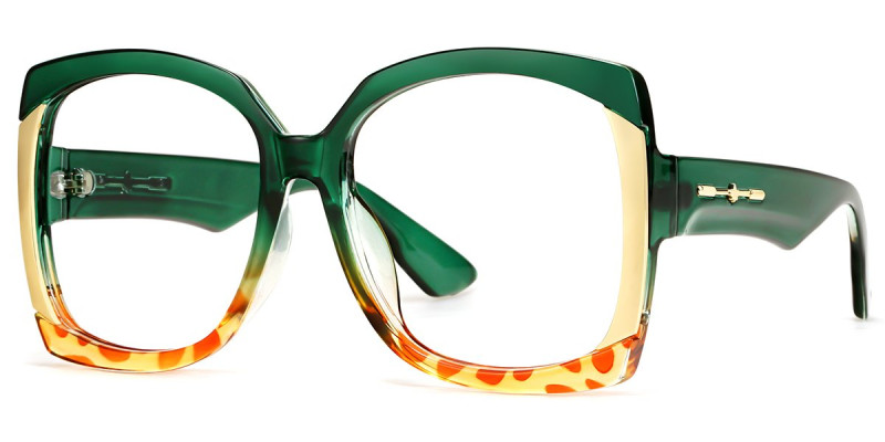 Square Green Frame