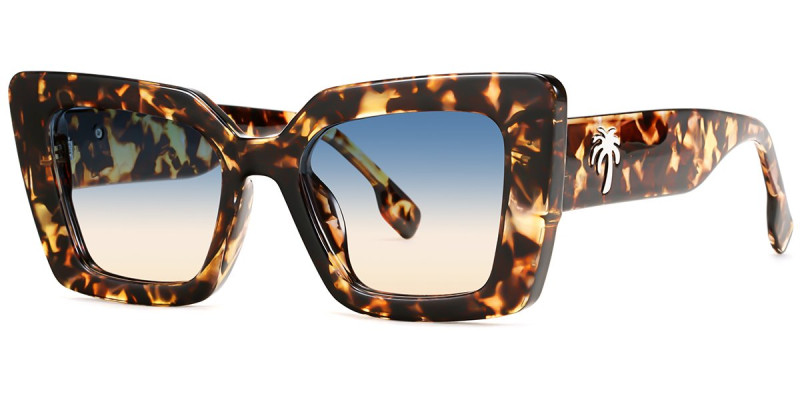 Square Tortoise Sunglasses