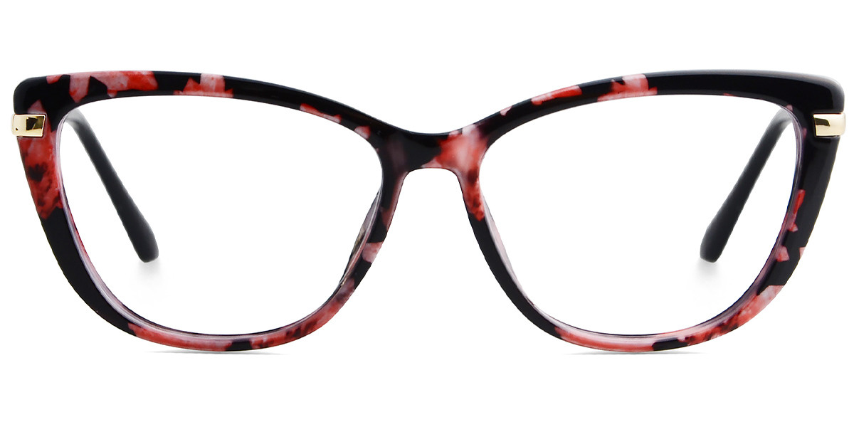 Cateye Pink Floral Frame