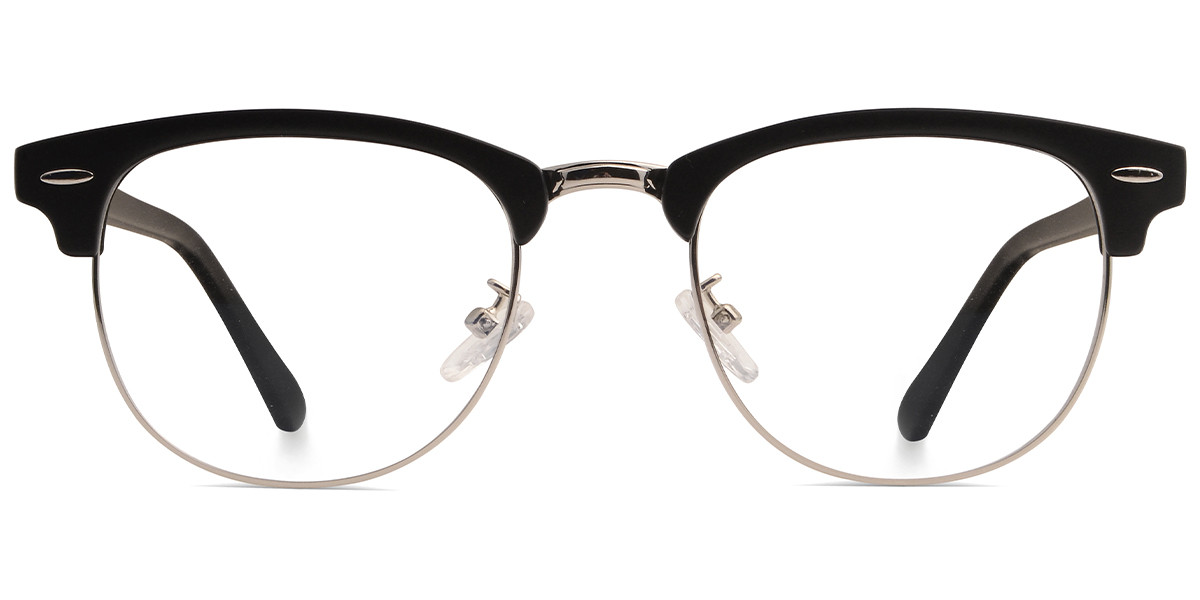 Browline Black/Silver Frame