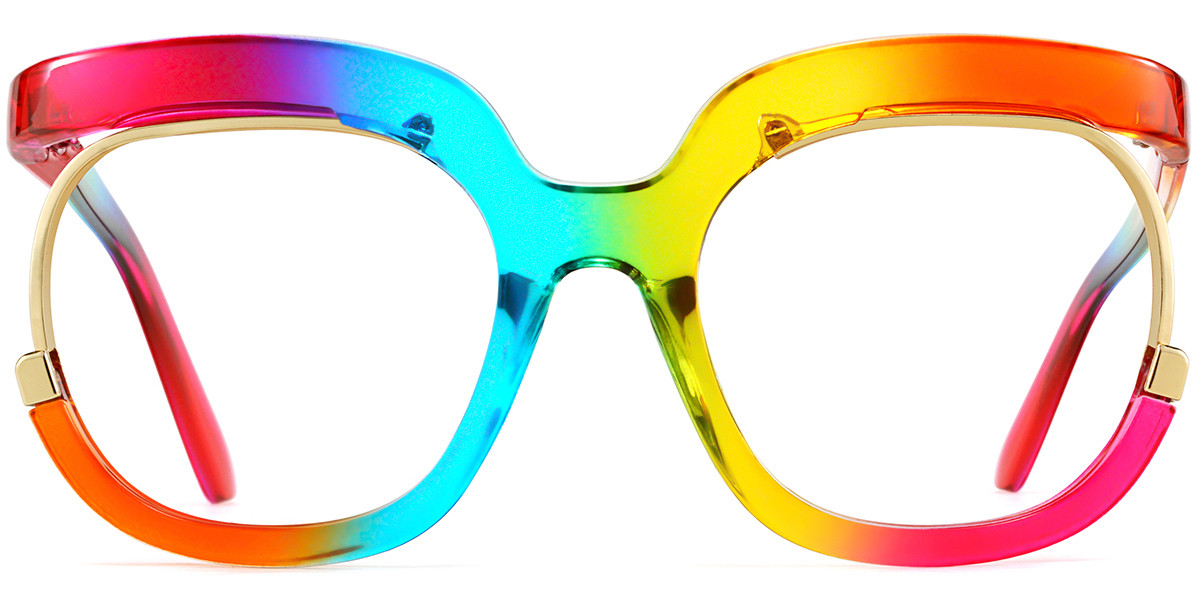 Round Multicolor Frame