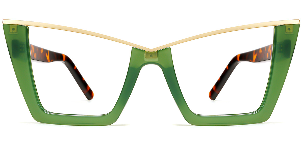 Cateye Green Frame