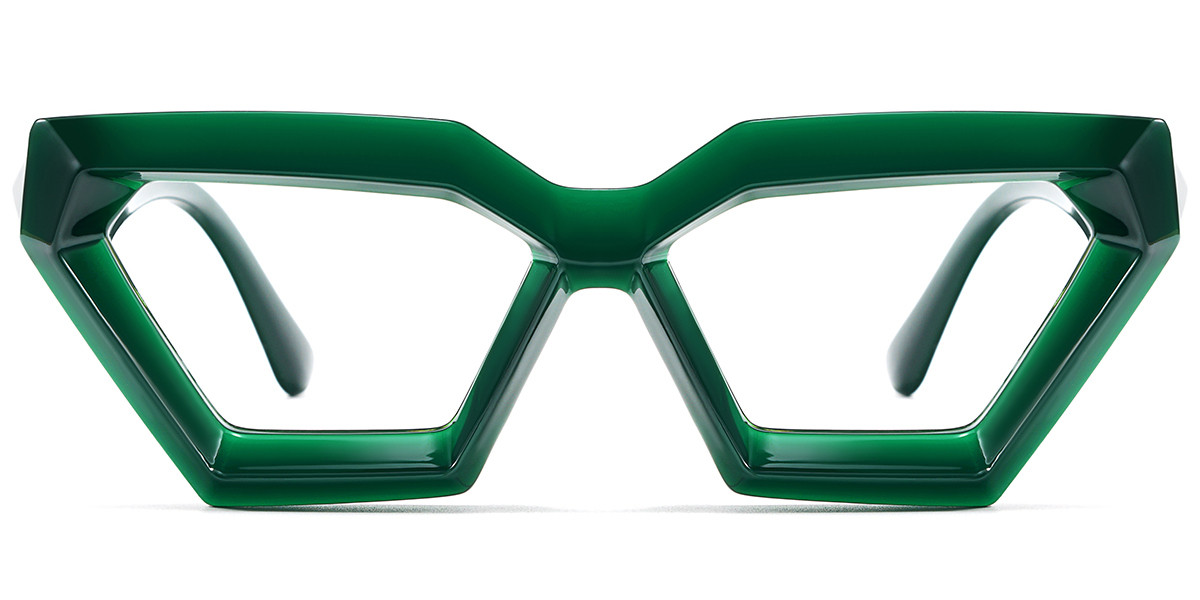 Cateye Green Frame