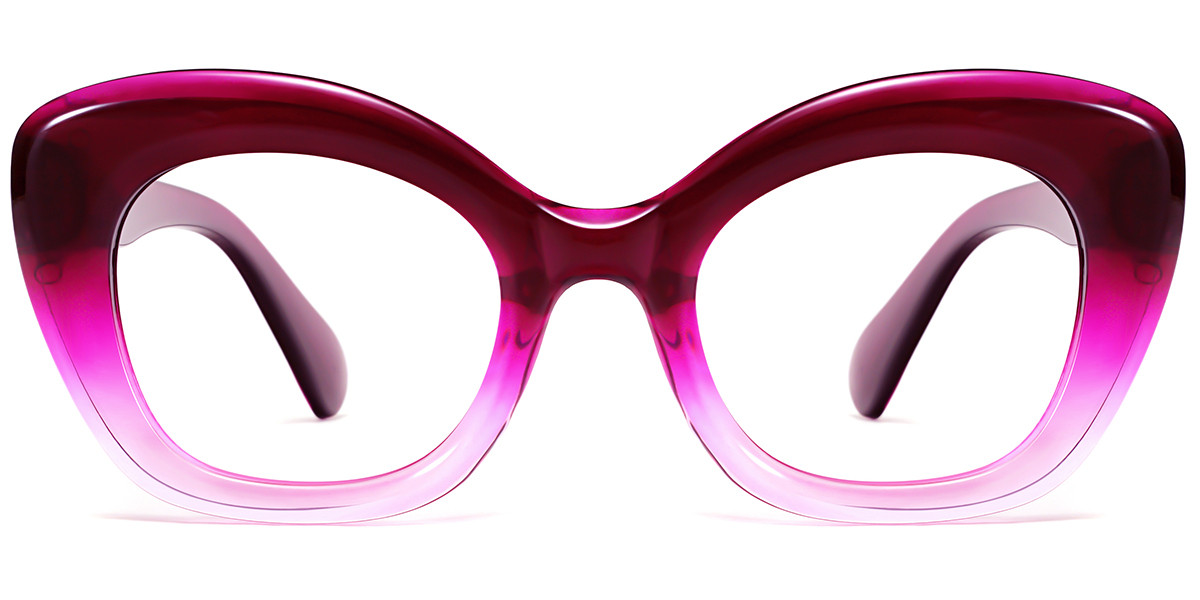 Cateye Purple Frame