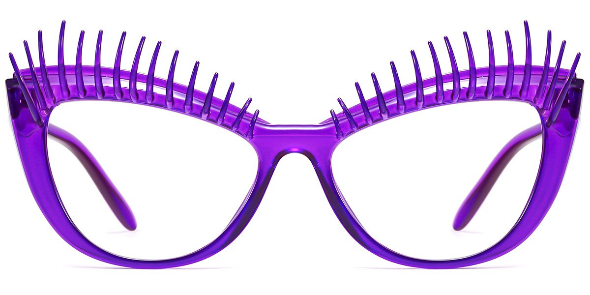 Cateye Purple Frame