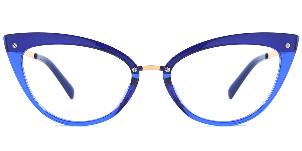 Cateye Blue Frame 