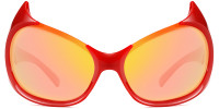 Cateye Red Sunglasses