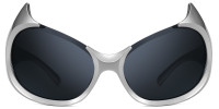 Cateye Gray Sunglasses