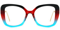 Square Red-Blue Frame