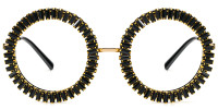 Round Black Frame