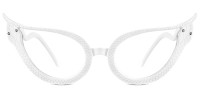 Cateye White Frame