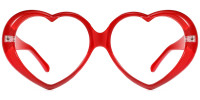 Heart-shaped Red Frame