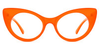 Cateye Orange Frame