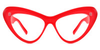 Cateye Red Frame