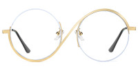 Round Gold Frame