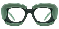 Square Green Frame