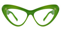 Cateye Green Frame