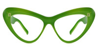 Cateye Green Frame