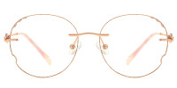 Rimless Pink Frame