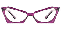Geometric Purple Frame