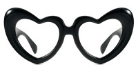 Heart-Shaped Black Frame