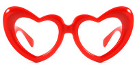 Heart-Shaped Red Frame
