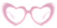 Heart-Shaped Pink Frame