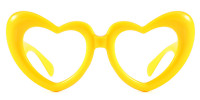 Heart-Shaped Yellow Frame