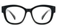 Round Black Frame