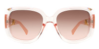 Square Pink Sunglasses