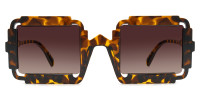 Square Tortoise Sunglasses