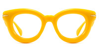 Round Yellow Frame