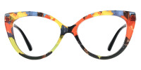 Cateye Floral Frame