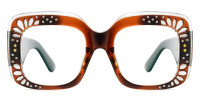 Square Brown Frame