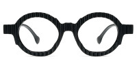 Round Black Frame