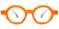 Round Brown Frame