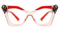 Cateye Red Frame