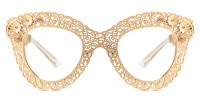 Cateye Gold Frame