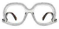 Round White Frame
