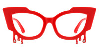 Cateye Red Frame