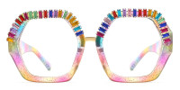 Geometric Multicolor Frame