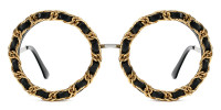 Round Black Frame